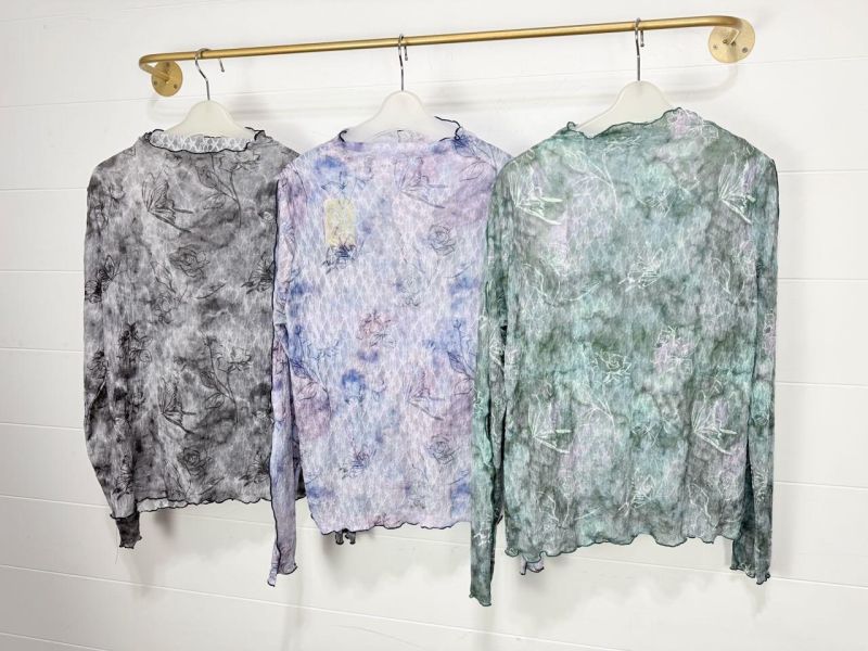 蕾絲暈染花朵內搭衣 