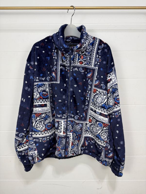 海洋變形蟲法蘭絨外套 