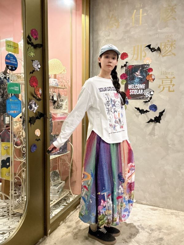 貓塗鴉集合上衣 