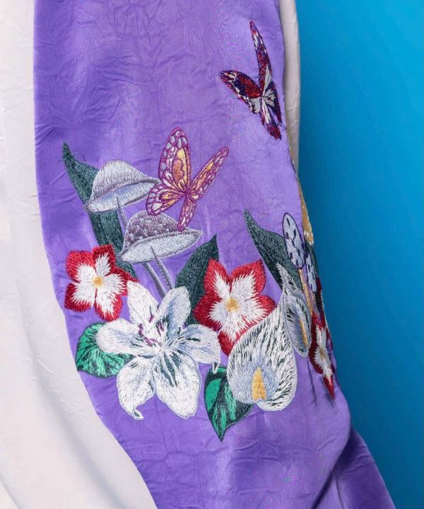 海外限定-雙面穿貓刺繡夾克 