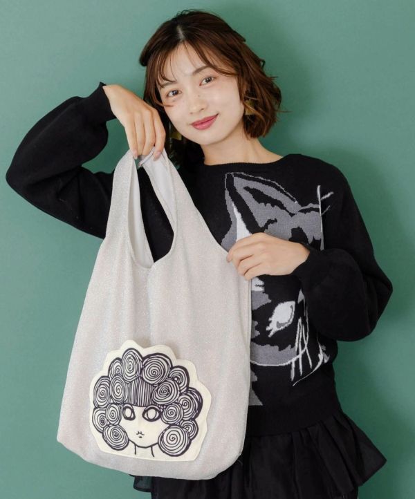 金蔥娃頭軟背包 