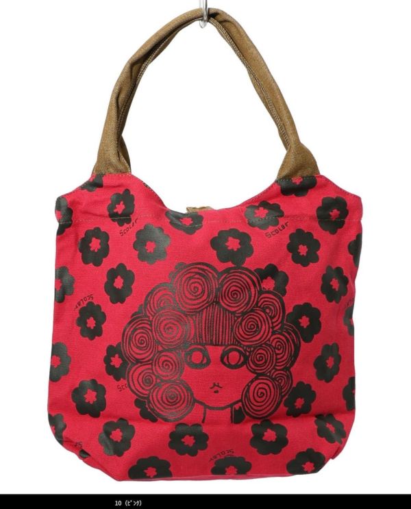 小花娃頭萬用提袋 