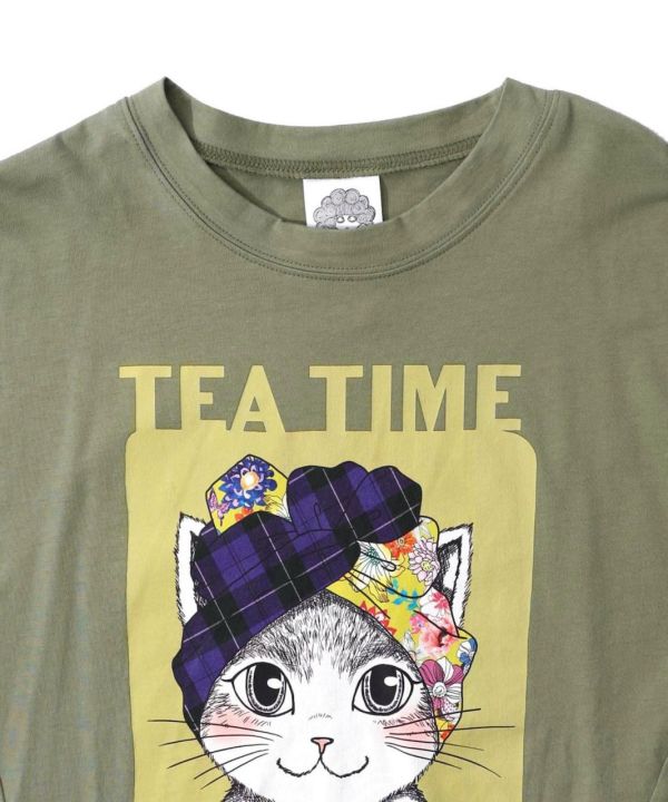 冬季頭巾貓咪午茶上衣 