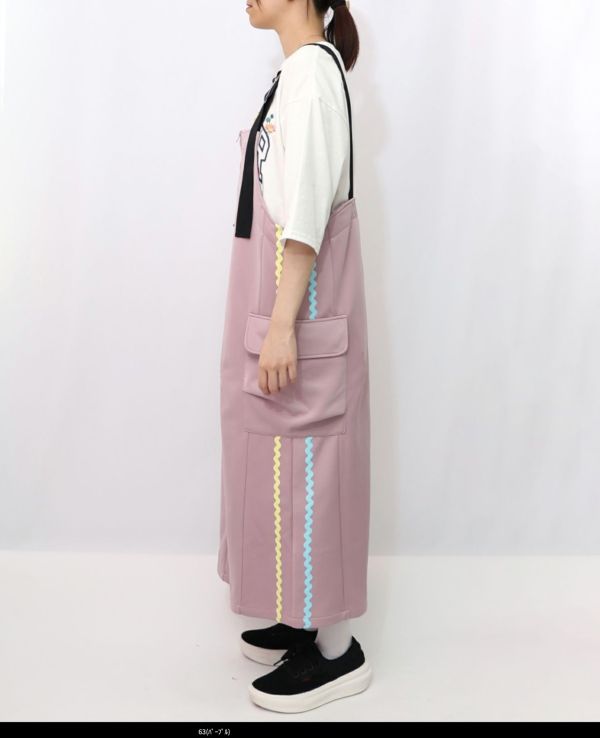 波浪娃頭運動背心洋裝 