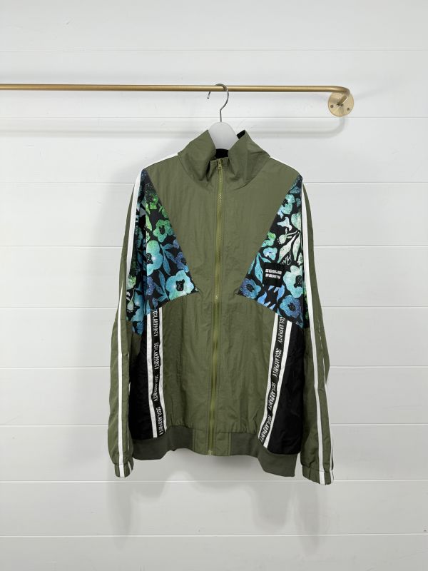 銀河宇宙拼接運動風外套 