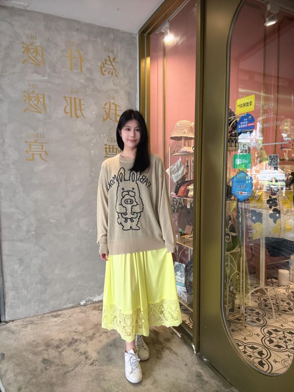 四季-簍空蕾絲襯裙 