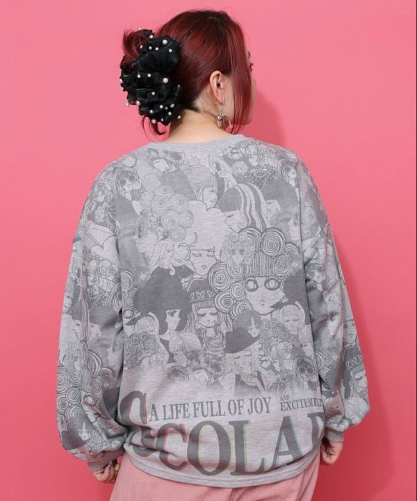 娃頭城市造型上衣 