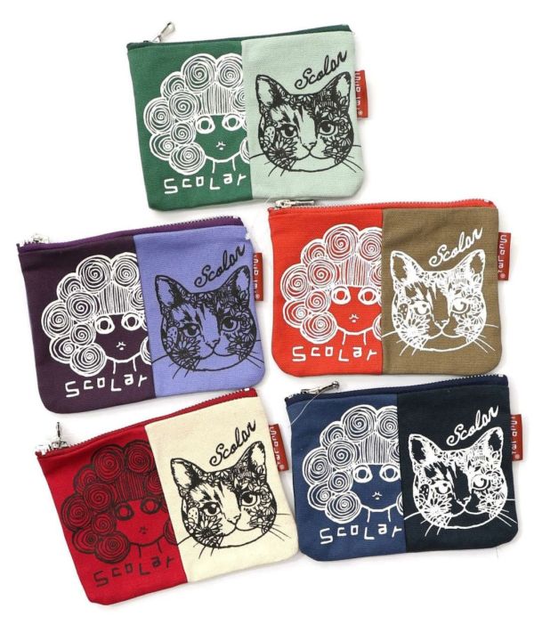 貓咪娃頭零錢包 