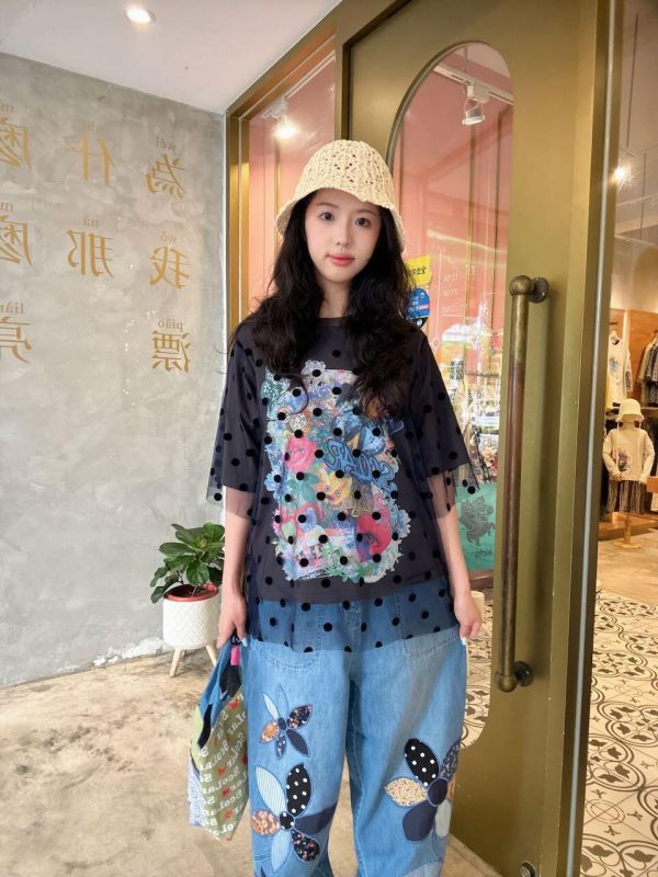 卡西法水玉點點上衣 