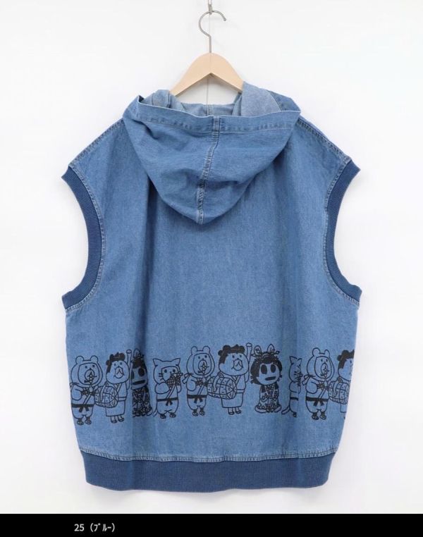 偽裝忍者牛仔背心外套 