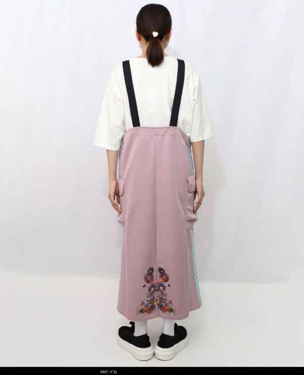 波浪娃頭運動背心洋裝 