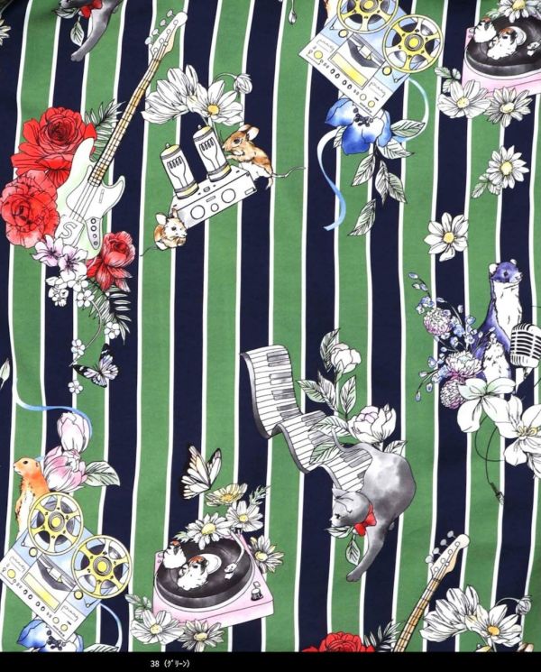 幻想世界襯衫洋裝 