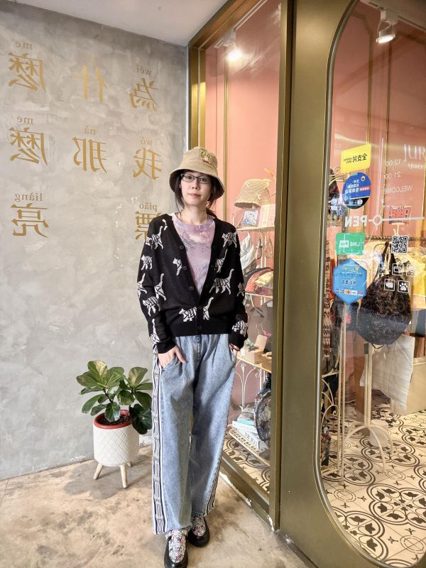 UV款變色系列-貓咪ScoLar針織外罩 