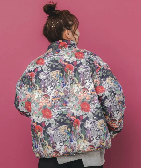 限量3M專利-塗鴉羽絨外套 