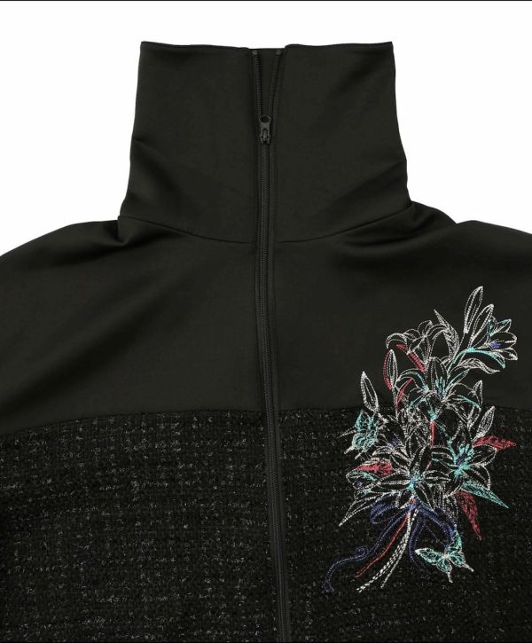 毛尼百合翻領造型上衣 