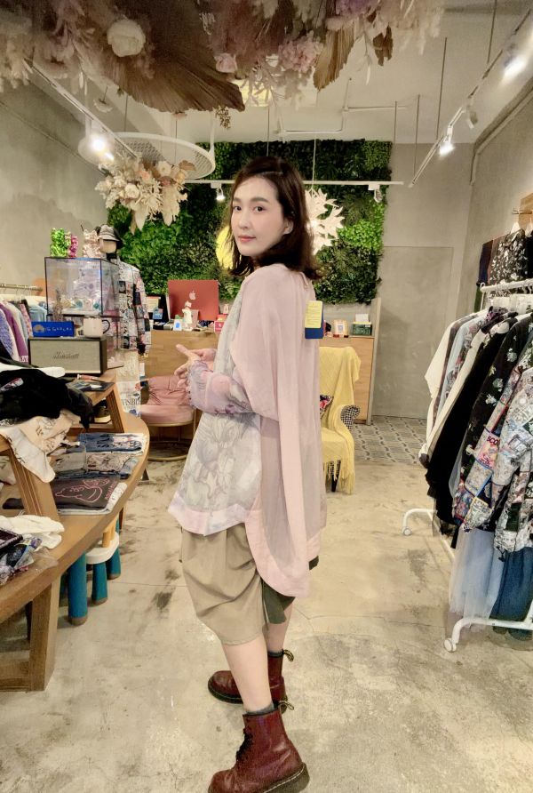 人魚閨房雪紡上衣 