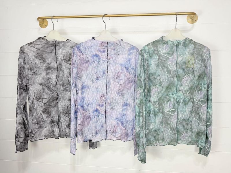 蕾絲暈染花朵內搭衣 