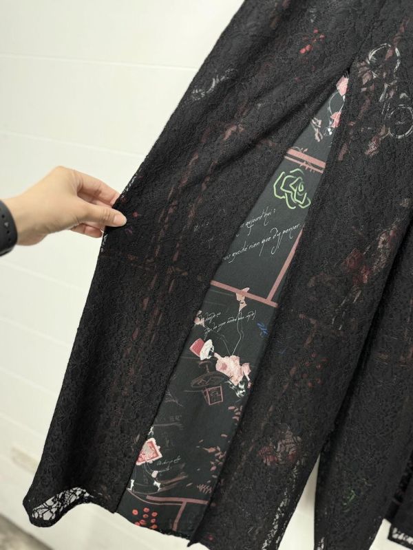 巴黎風景蕾絲造型底褲 