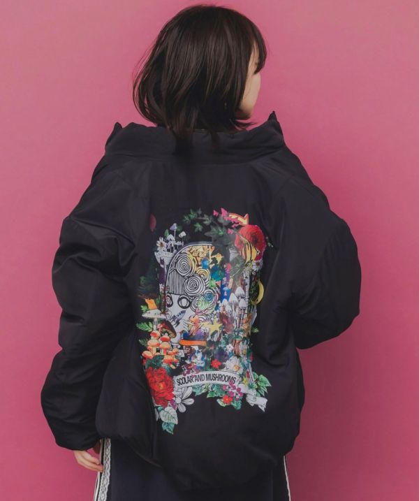 限量3M專利-塗鴉羽絨外套 