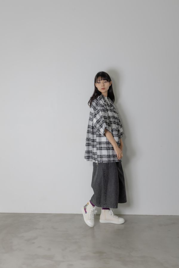 貓咪吐司七分寬褲 