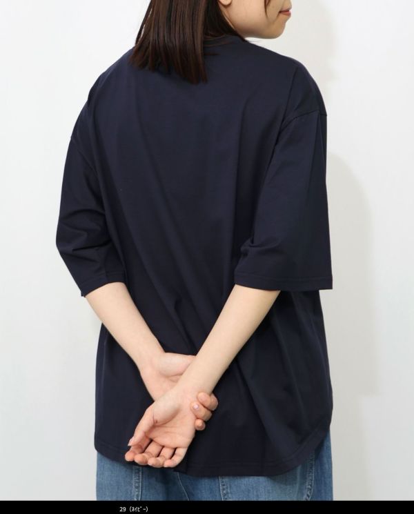 涼感-時間印象短袖上衣 