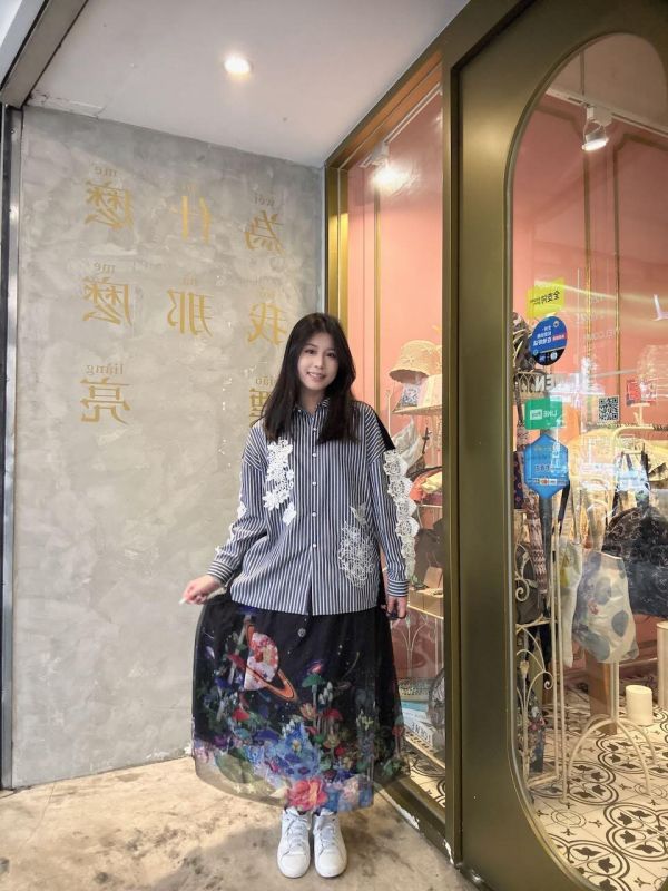 宇宙星球軟紗裙 