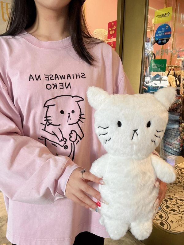 關於長胖的貓上衣 