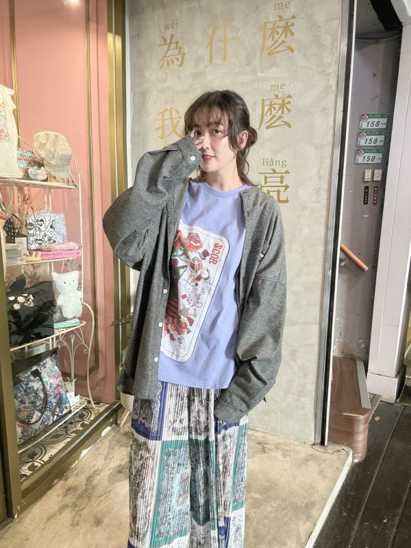 鋪克貓上衣 