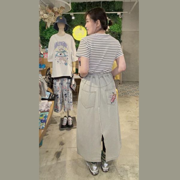 (附袋子T恤)N1刺繡紀念款上衣 