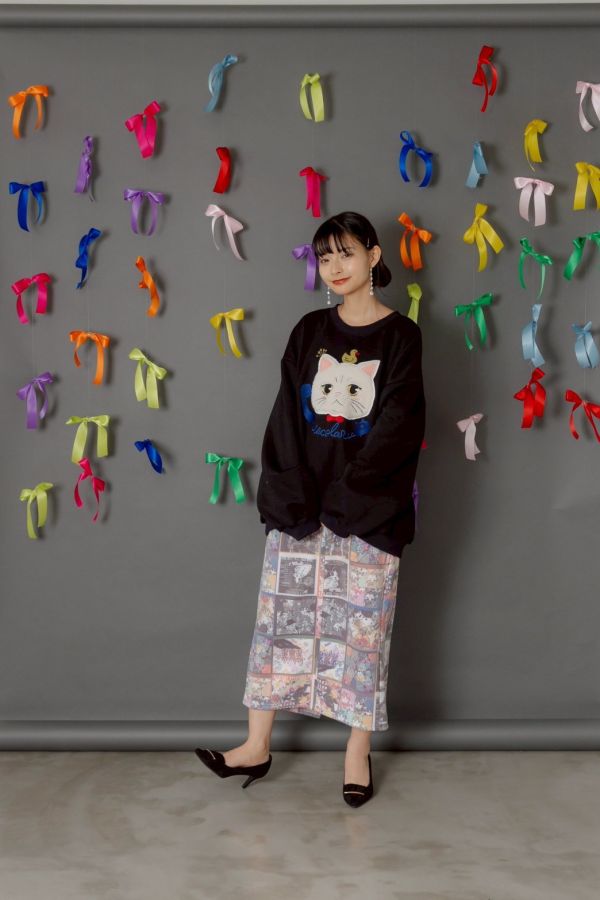 請打給我！貓咪說上衣 