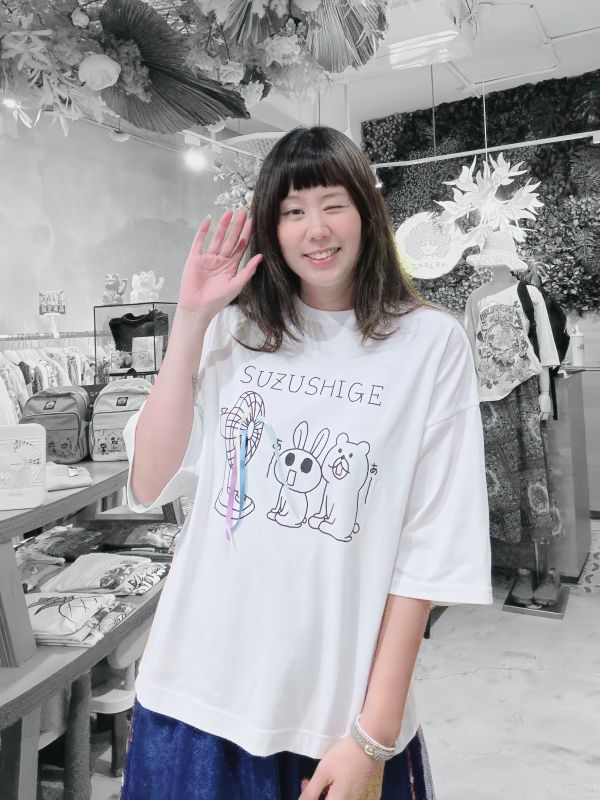 彩色飄帶電風扇上衣 