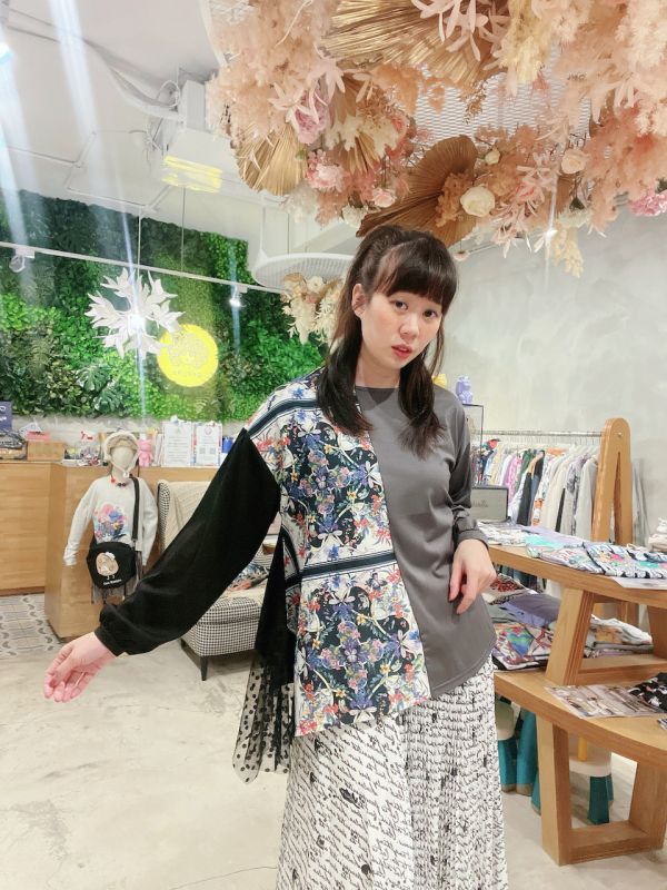 綁帶花朵逸材不規則 