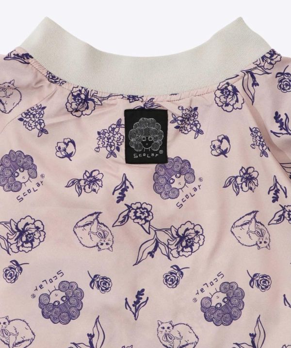 海外限定-雙面穿貓刺繡夾克 