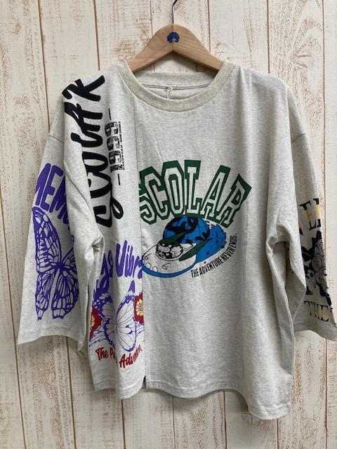 美式插畫短版上衣 