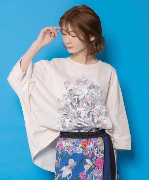 貓咪鋼琴城堡上衣 