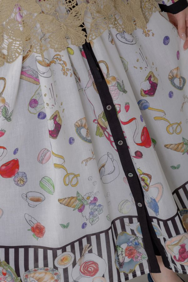 優雅晨光襯衫洋裝 