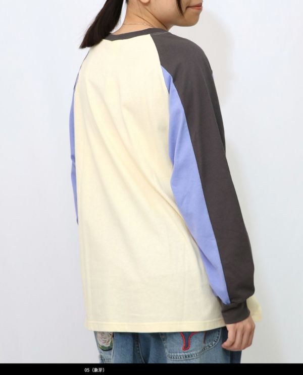 比莉貓搖滾撞袖上衣 