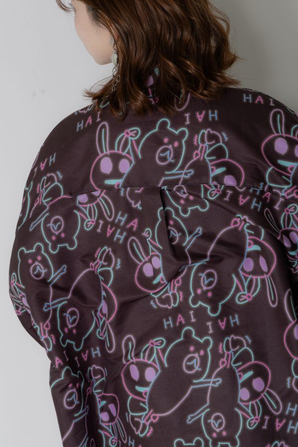 熊兔子體操時間襯衫 