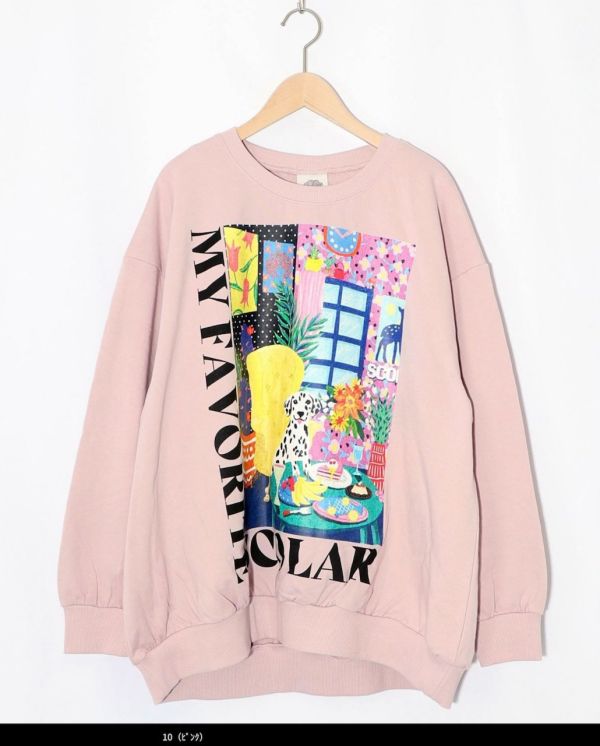 藝術家窩中造景上衣 