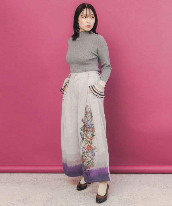 造型拼袖朵朵內搭衣 