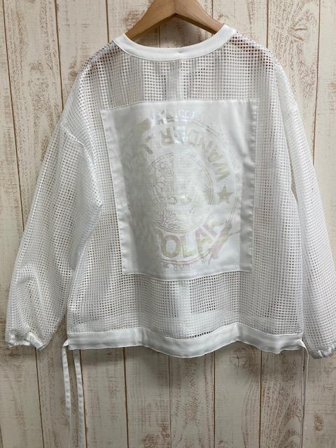 貓咪花朵圓形LOGO果凍外套 