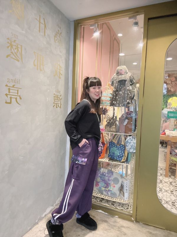 立體豹紋熊貓包上衣 