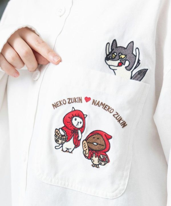 聯名款-蘑菇研究室襯衫 