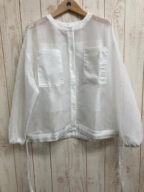 貓咪花朵圓形LOGO果凍外套 