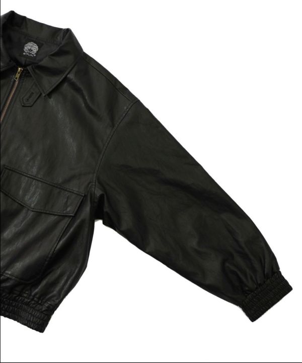 小豹貓皮革夾克外套 