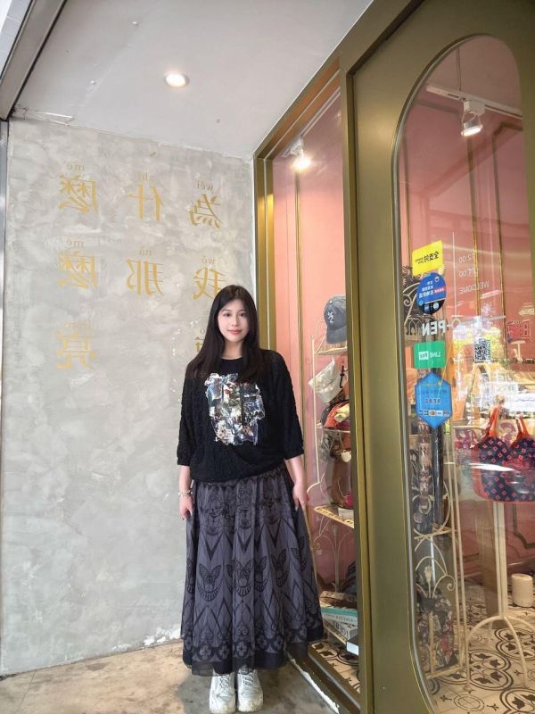 哥德式蝴蝶造型裙(雙面) 