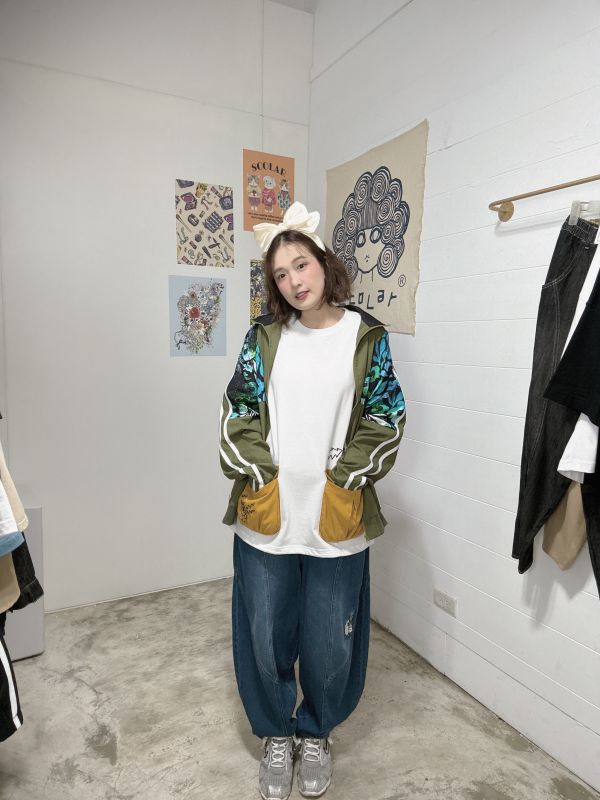 偽裝對戰雙口袋上衣 