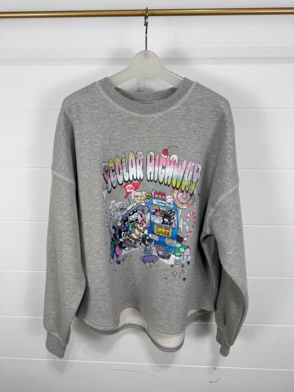 SCOLAR甜心公路內刷毛上衣 