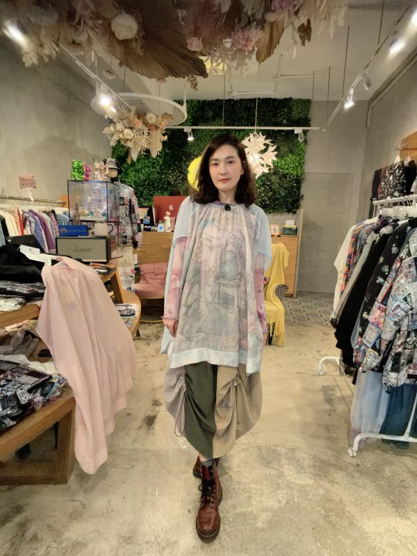 人魚閨房雪紡上衣 