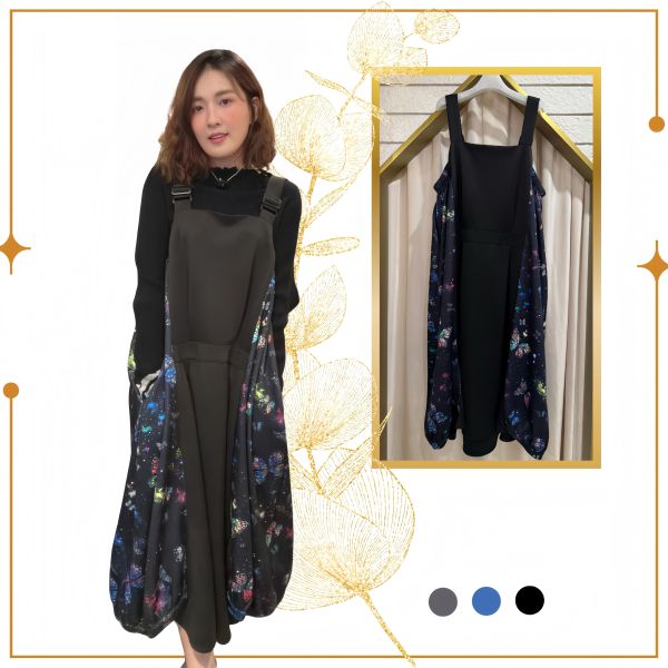 運動風星空吊帶裙 